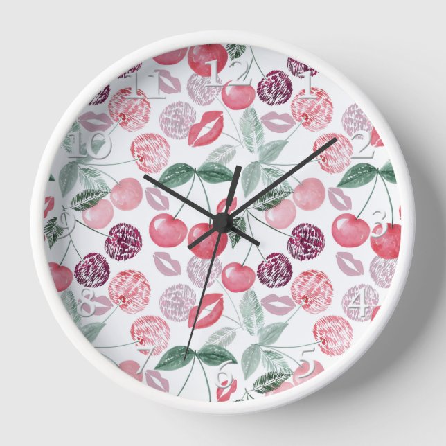 Reloj Fresa de cereza roja (Anverso)