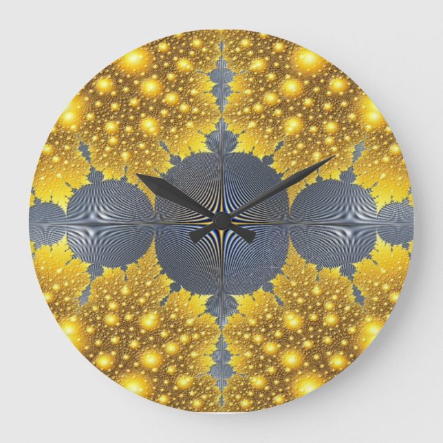 reloj fresco fractal (Anverso)