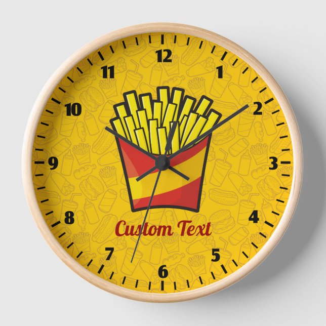 Reloj Frutas francesas (Anverso)
