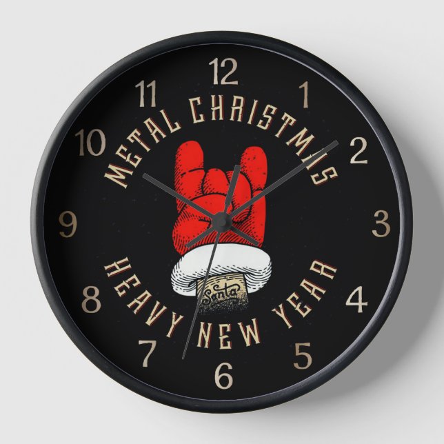Reloj Fuertes Navidades Metalizado (Anverso)