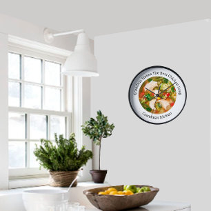 Reloj Funny Abuela Chicken Soup Kitchen Clocks Wall