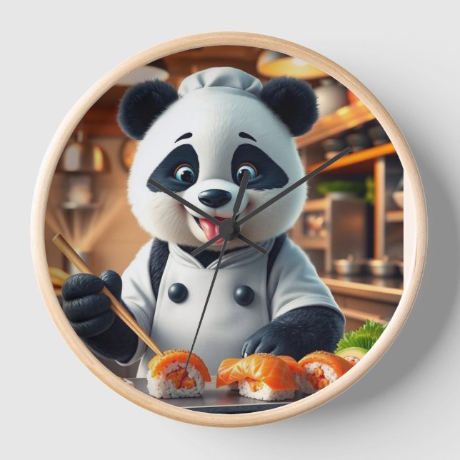 Reloj Funny animal art – perfect gift for animal lovers  (Anverso)