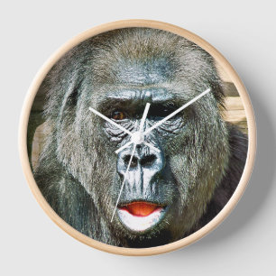 RELOJ FUNNY CUTE GORILLA