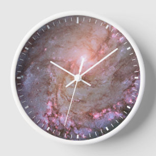 Reloj Galaxia espiral M83, Ablaze Con Formación Estrella