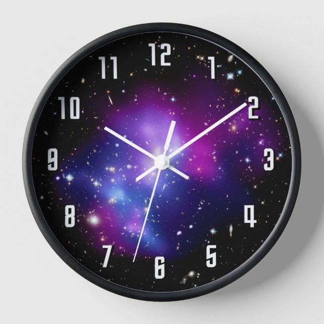 Reloj Galaxy Cluster MACS J0717 Foto del espacio exterio (Anverso)