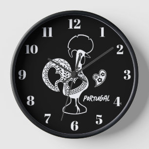 Reloj Gallo de Barcelos, Portugal, silueta