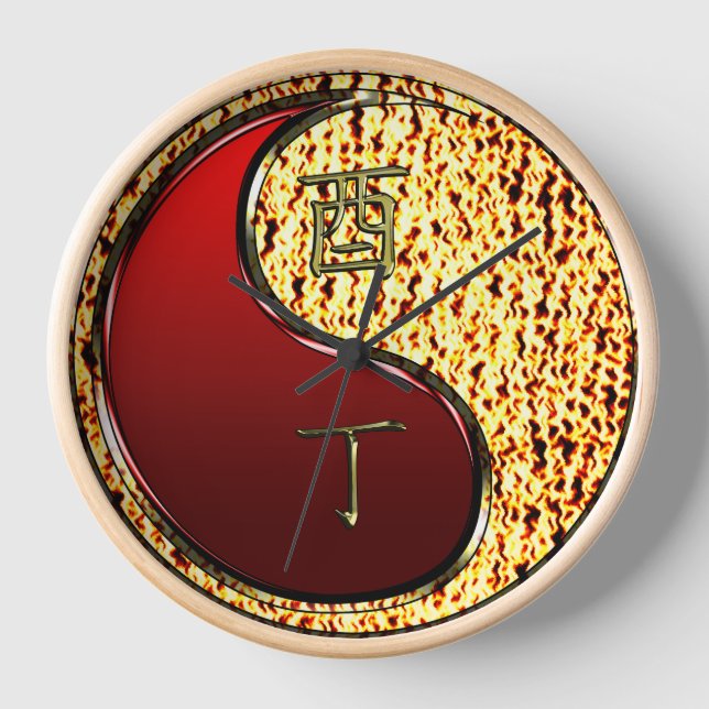 Reloj Gallo de Fuego (Anverso)