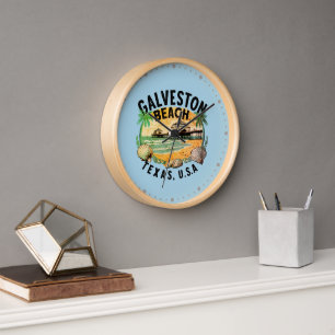 Reloj Galveston Beach Retro Vignette