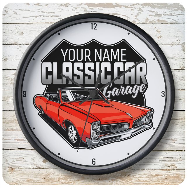 Reloj Garaje personalizado de 1966 para coches de muscul (Subido por el creador)