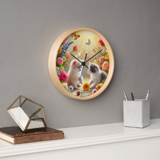 Reloj Gatito mágico y curioso
