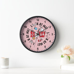 Reloj Gato en el Gorra   ¡Mírame! ¡Mírame!