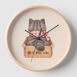Reloj Gato en la caja