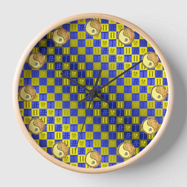 Reloj Géminis y Buey de Fuego (Anverso)