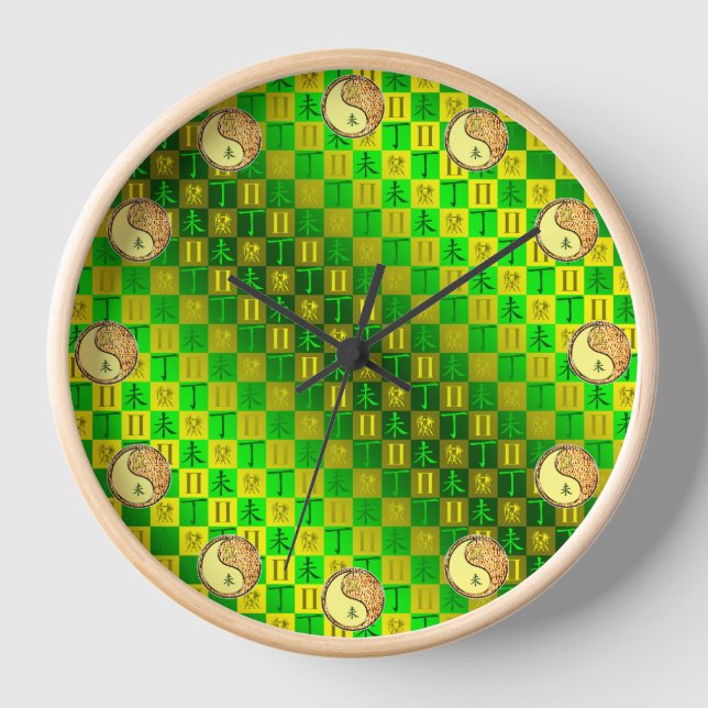 Reloj Géminis y Cabra de Fuego (Anverso)