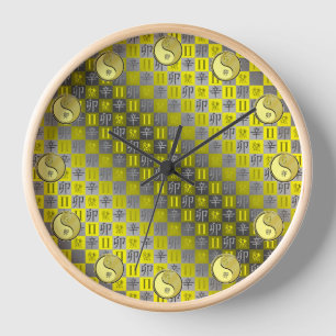 Reloj Géminis y Conejo de Metal