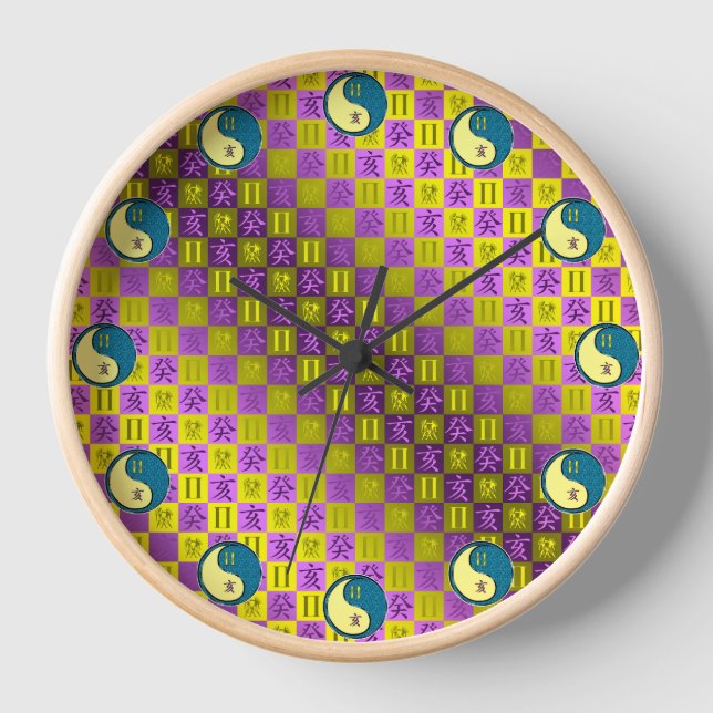 Reloj Géminis y Jabalí de Agua (Anverso)