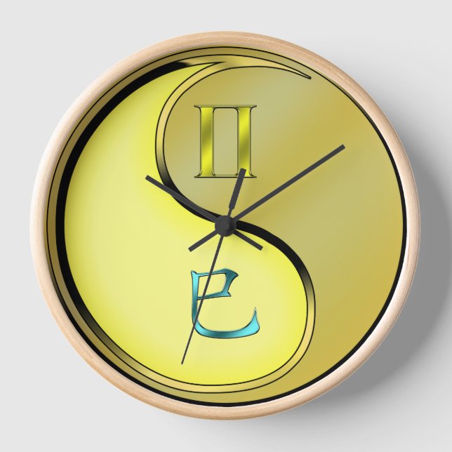 Reloj Géminis y Serpiente de Metal (Anverso)