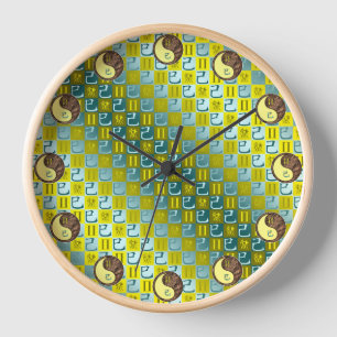 Reloj Géminis y Serpiente de Tierra