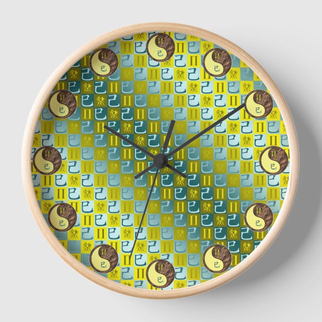 Reloj Géminis y Serpiente de Tierra (Anverso)