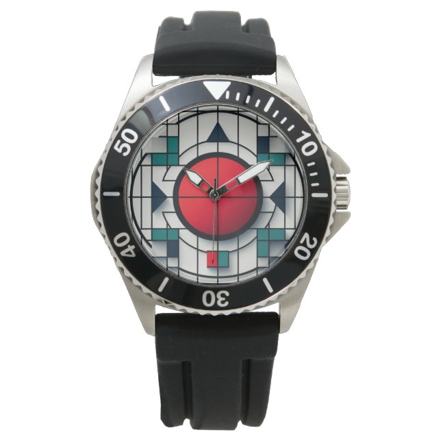 Reloj geométrico  (Anverso)