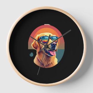 Reloj Golden Retriever for Kids Boys Girls Sunglasses Pe