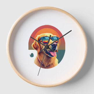 Reloj Golden Retriever for Kids Boys Girls Sunglasses Pe