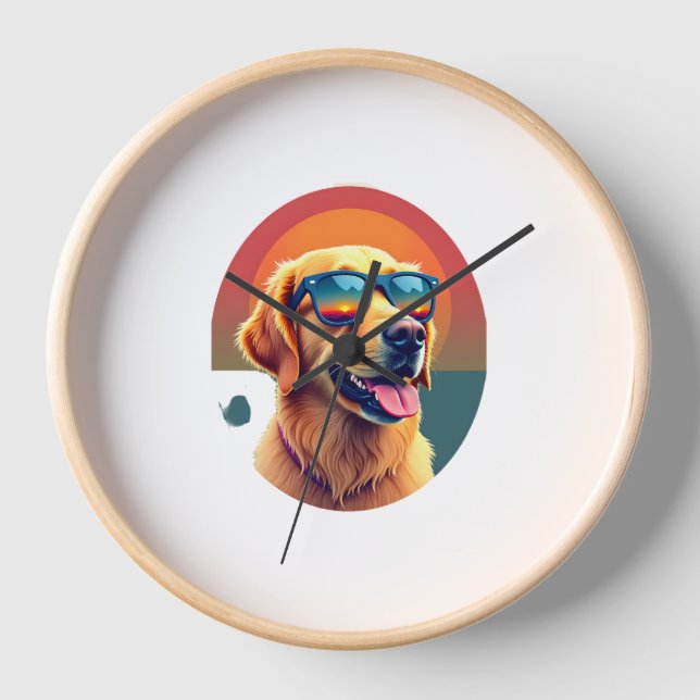 Reloj Golden Retriever for Kids Boys Girls Sunglasses Pe (Anverso)