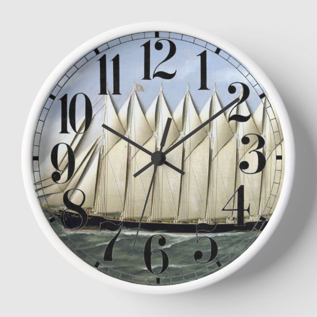 Reloj Goleta Thomas W Lawson 1900s (Anverso)