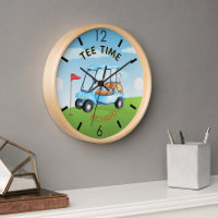 Golfer Golf Course Cart Name Tee Time