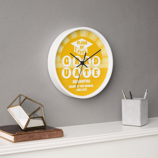 Reloj Graduación Retro Sunshine (Oficina)