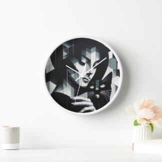 Reloj Graffiti Cat Lady