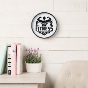 Reloj Gráfico de Motivación para el Fitness   Vida Fuert