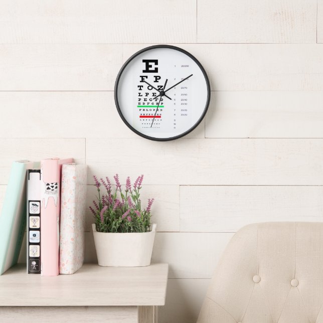 Reloj Gráfico ocular (Sala de lectura)