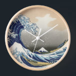 Reloj Gran ola de Kanagawa | Hokusai |<br><div class="desc">La Gran Ola de Kanagawa es una huella de madera de Katsushika Hokusai.</div>