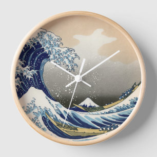 Reloj Gran Ola frente a Kanagawa   Hokusai  