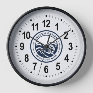 Reloj Grande con Logotipo Empresarial Personalizad
