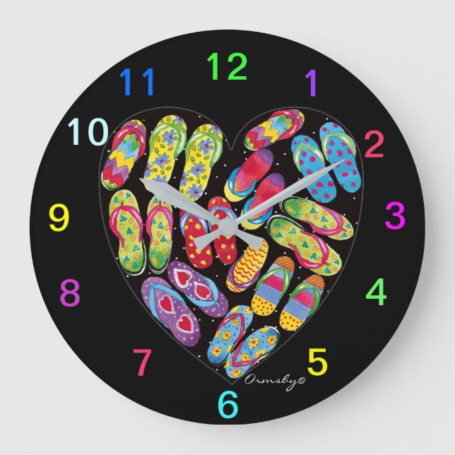 Reloj grande con volante (Anverso)