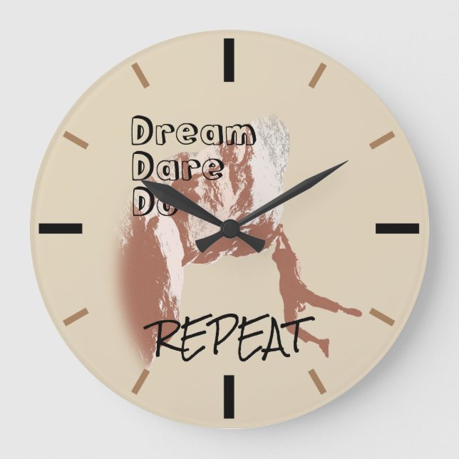 Reloj grande de credo de alpinista (Anverso)