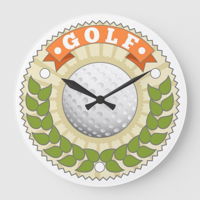 Reloj grande de golf (Anverso)