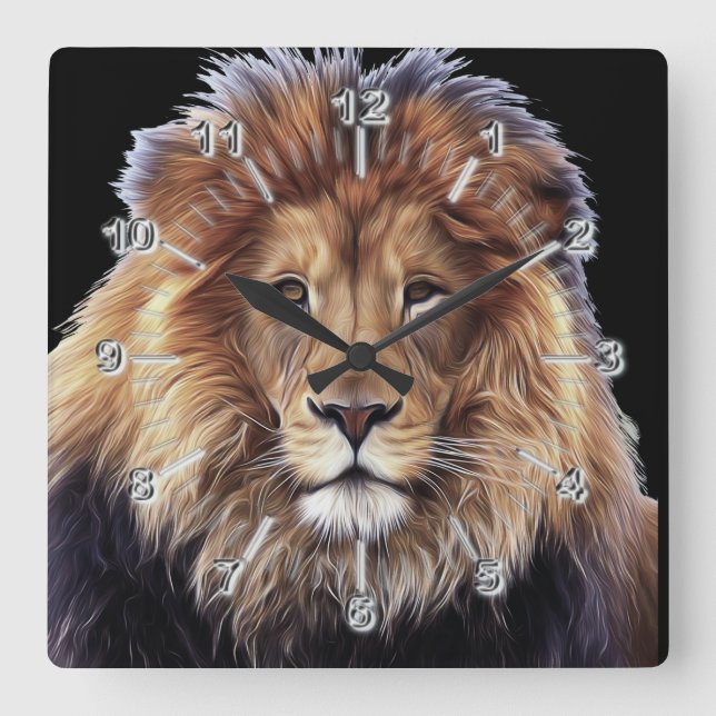 Reloj grande de león (Anverso)