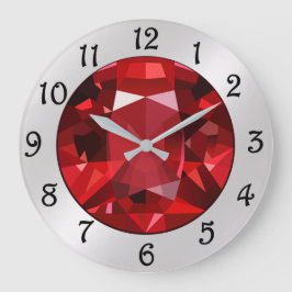 Reloj grande de Ruby