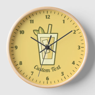 Reloj grande de té con hielo