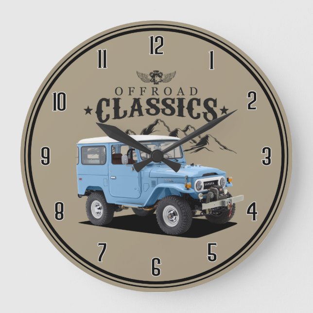 Reloj grande del camión J40 clásico (Anverso)