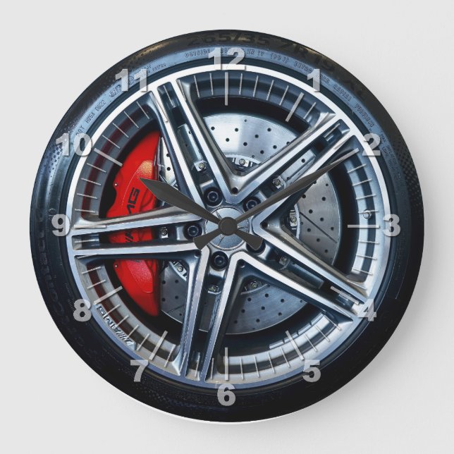 Reloj grande del centro de neumáticos (Anverso)