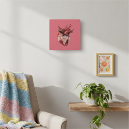 Reloj grande del corazón