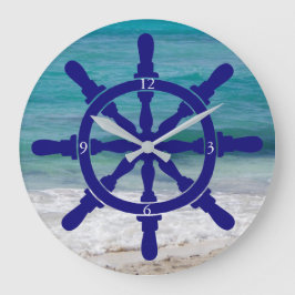 Reloj grande del fondo del océano de la rueda del