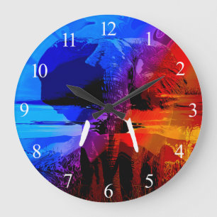 Reloj grande del sueño del elefante