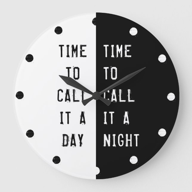 Reloj grande divertido (Anverso)