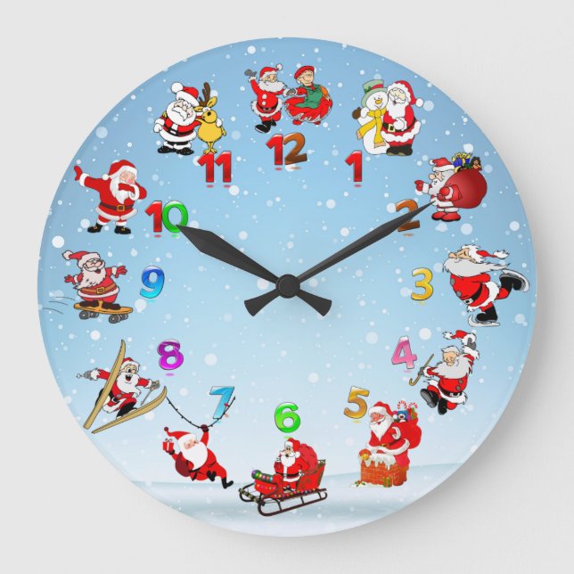 Reloj grande para navidades (Anverso)