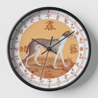 Reloj Greyhound chino (竹 蔭 西 猊 圖) Giuseppe Castiglione ~